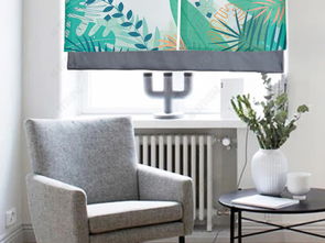 北歐ins風 麋鹿綠葉裝飾畫門簾——紡織藝術(shù)的清新模板